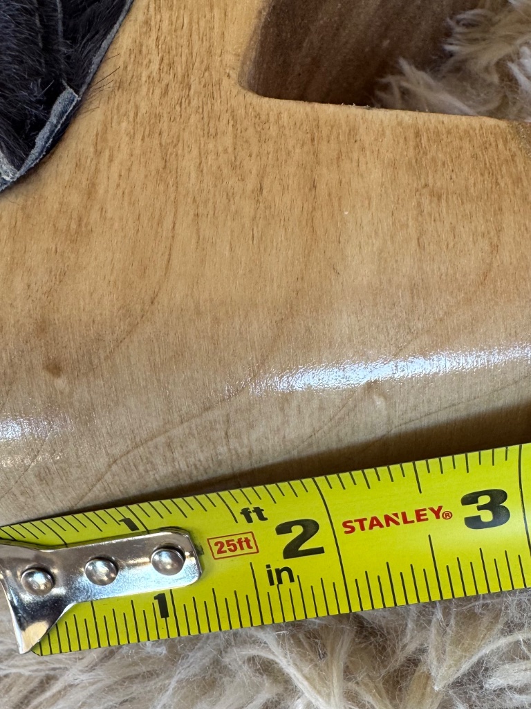 Like New No.6 Blue Suede Clogs With Wooden Heel — image 6 of 7